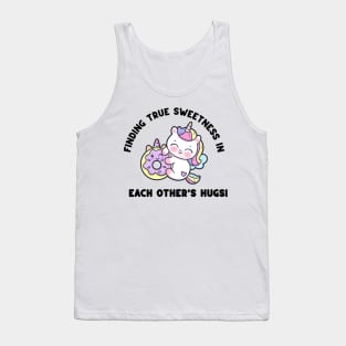 Donuts and Unicorn Kawaii Tank Top